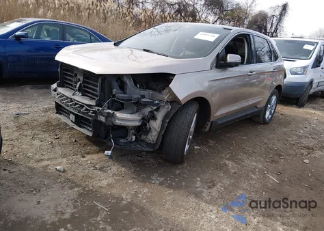 2020 Ford Edge Titanium z USA, uszkodzony, nr VIN 2FMPK3K99LBA56202